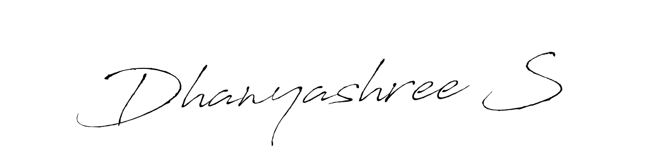 See photos of Dhanyashree S official signature by Spectra . Check more albums & portfolios. Read reviews & check more about Antro_Vectra font. Dhanyashree S signature style 6 images and pictures png