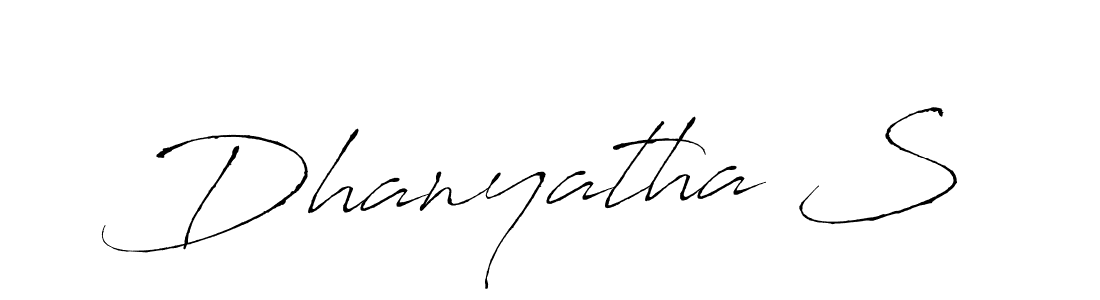 if you are searching for the best signature style for your name Dhanyatha S. so please give up your signature search. here we have designed multiple signature styles  using Antro_Vectra. Dhanyatha S signature style 6 images and pictures png