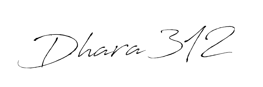 Also You can easily find your signature by using the search form. We will create Dhara 312 name handwritten signature images for you free of cost using Antro_Vectra sign style. Dhara 312 signature style 6 images and pictures png