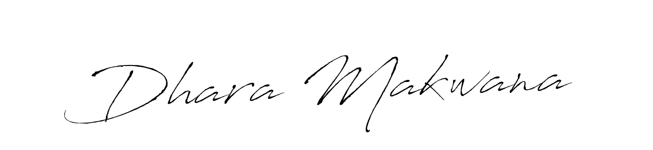 You should practise on your own different ways (Antro_Vectra) to write your name (Dhara Makwana) in signature. don't let someone else do it for you. Dhara Makwana signature style 6 images and pictures png