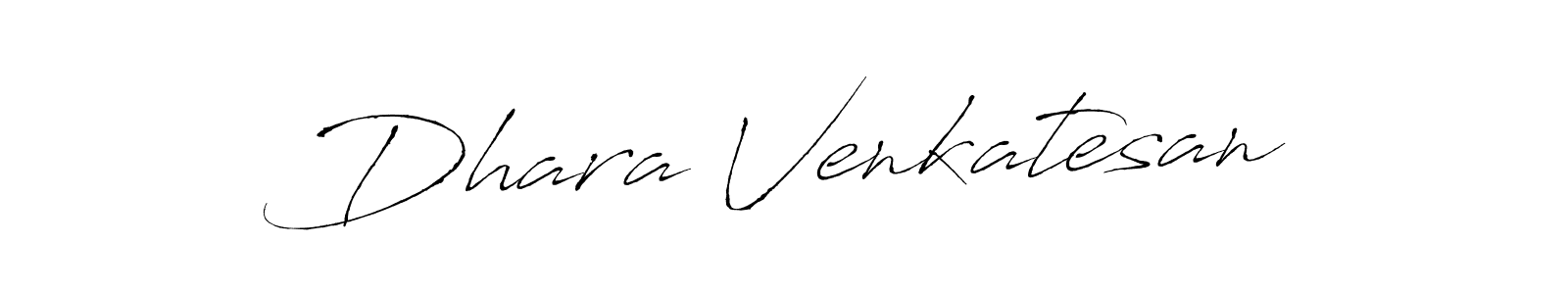 How to make Dhara Venkatesan name signature. Use Antro_Vectra style for creating short signs online. This is the latest handwritten sign. Dhara Venkatesan signature style 6 images and pictures png
