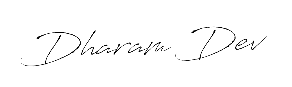 Also we have Dharam Dev name is the best signature style. Create professional handwritten signature collection using Antro_Vectra autograph style. Dharam Dev signature style 6 images and pictures png