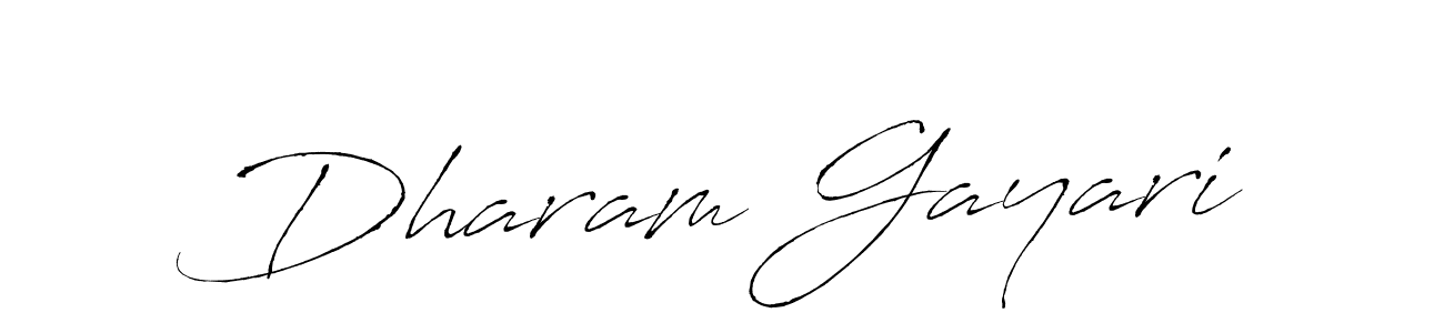Use a signature maker to create a handwritten signature online. With this signature software, you can design (Antro_Vectra) your own signature for name Dharam Gayari. Dharam Gayari signature style 6 images and pictures png