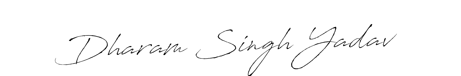 Use a signature maker to create a handwritten signature online. With this signature software, you can design (Antro_Vectra) your own signature for name Dharam Singh Yadav. Dharam Singh Yadav signature style 6 images and pictures png