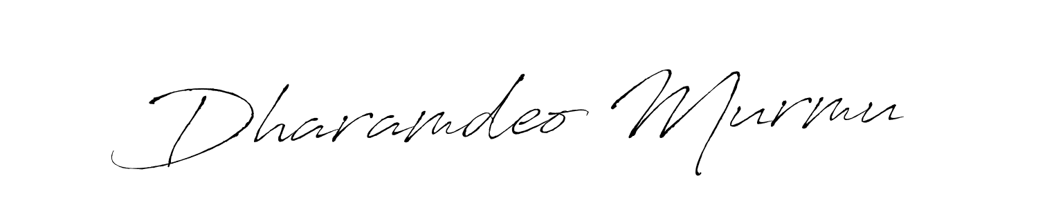 This is the best signature style for the Dharamdeo Murmu name. Also you like these signature font (Antro_Vectra). Mix name signature. Dharamdeo Murmu signature style 6 images and pictures png