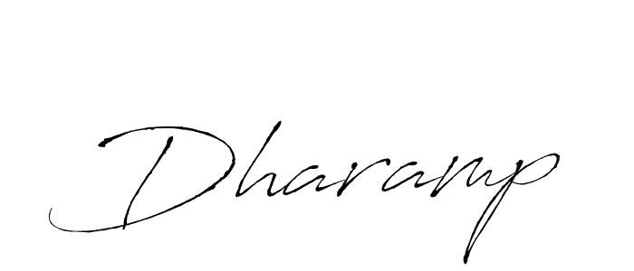Antro_Vectra is a professional signature style that is perfect for those who want to add a touch of class to their signature. It is also a great choice for those who want to make their signature more unique. Get Dharamp name to fancy signature for free. Dharamp signature style 6 images and pictures png