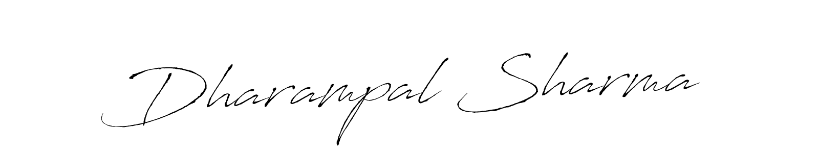 Use a signature maker to create a handwritten signature online. With this signature software, you can design (Antro_Vectra) your own signature for name Dharampal Sharma. Dharampal Sharma signature style 6 images and pictures png
