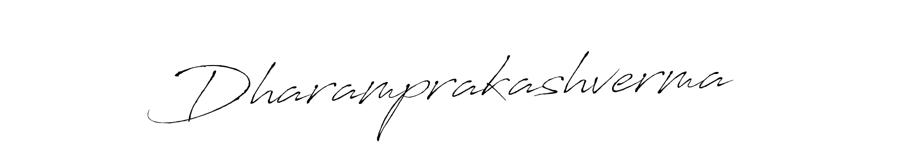 Use a signature maker to create a handwritten signature online. With this signature software, you can design (Antro_Vectra) your own signature for name Dharamprakashverma. Dharamprakashverma signature style 6 images and pictures png