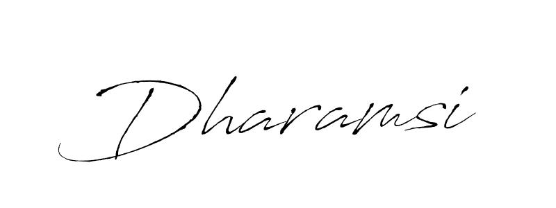 Create a beautiful signature design for name Dharamsi. With this signature (Antro_Vectra) fonts, you can make a handwritten signature for free. Dharamsi signature style 6 images and pictures png