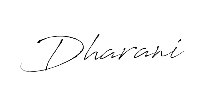 How to make Dharani signature? Antro_Vectra is a professional autograph style. Create handwritten signature for Dharani name. Dharani signature style 6 images and pictures png