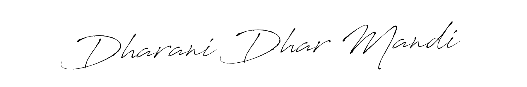 The best way (Antro_Vectra) to make a short signature is to pick only two or three words in your name. The name Dharani Dhar Mandi include a total of six letters. For converting this name. Dharani Dhar Mandi signature style 6 images and pictures png