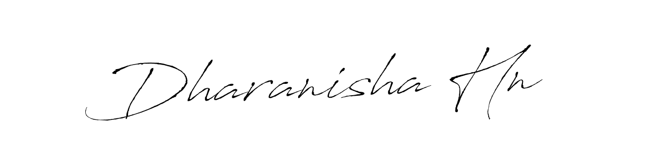 Also we have Dharanisha Hn name is the best signature style. Create professional handwritten signature collection using Antro_Vectra autograph style. Dharanisha Hn signature style 6 images and pictures png