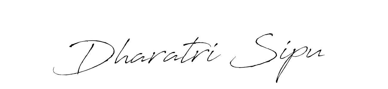 Also You can easily find your signature by using the search form. We will create Dharatri Sipu name handwritten signature images for you free of cost using Antro_Vectra sign style. Dharatri Sipu signature style 6 images and pictures png