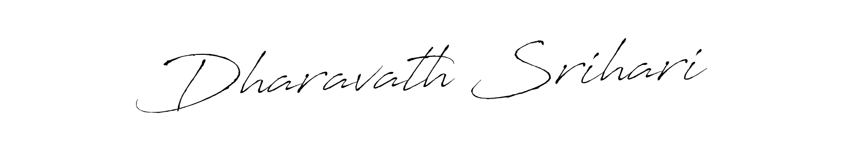 Create a beautiful signature design for name Dharavath Srihari. With this signature (Antro_Vectra) fonts, you can make a handwritten signature for free. Dharavath Srihari signature style 6 images and pictures png