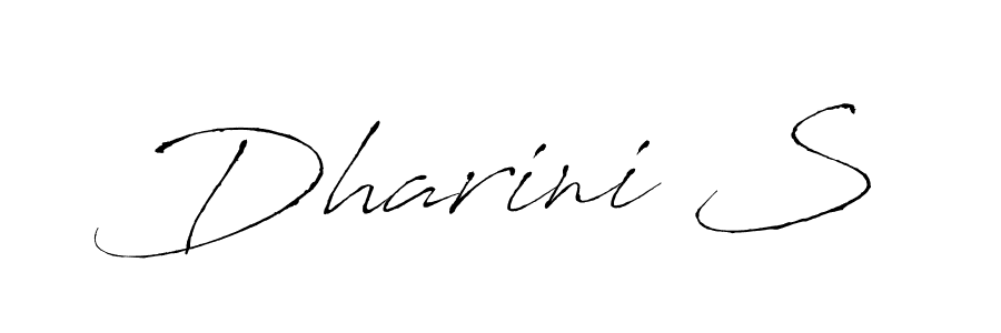 Make a beautiful signature design for name Dharini S. Use this online signature maker to create a handwritten signature for free. Dharini S signature style 6 images and pictures png