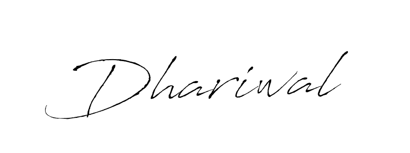 Antro_Vectra is a professional signature style that is perfect for those who want to add a touch of class to their signature. It is also a great choice for those who want to make their signature more unique. Get Dhariwal name to fancy signature for free. Dhariwal signature style 6 images and pictures png