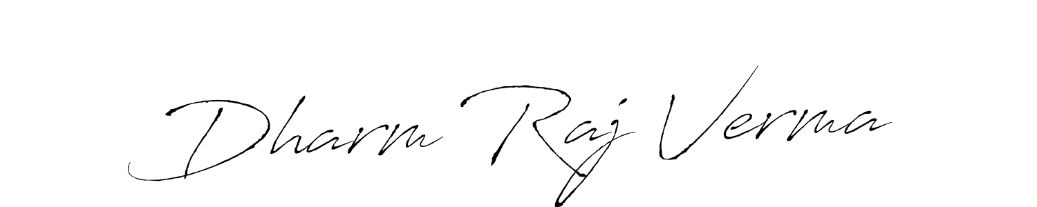 Dharm Raj Verma stylish signature style. Best Handwritten Sign (Antro_Vectra) for my name. Handwritten Signature Collection Ideas for my name Dharm Raj Verma. Dharm Raj Verma signature style 6 images and pictures png