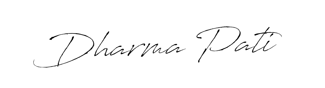 Also You can easily find your signature by using the search form. We will create Dharma Pati name handwritten signature images for you free of cost using Antro_Vectra sign style. Dharma Pati signature style 6 images and pictures png