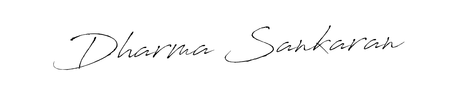 How to make Dharma Sankaran signature? Antro_Vectra is a professional autograph style. Create handwritten signature for Dharma Sankaran name. Dharma Sankaran signature style 6 images and pictures png