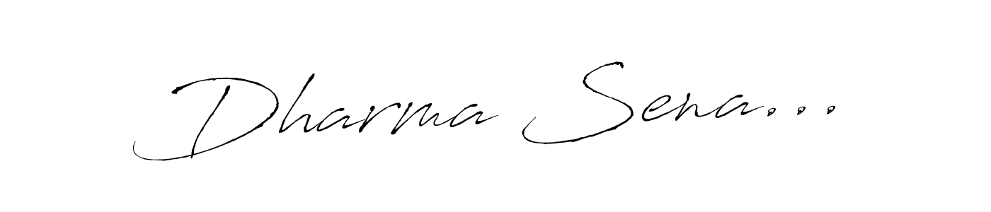 Also You can easily find your signature by using the search form. We will create Dharma Sena... name handwritten signature images for you free of cost using Antro_Vectra sign style. Dharma Sena... signature style 6 images and pictures png