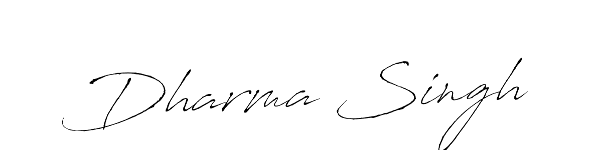Create a beautiful signature design for name Dharma Singh. With this signature (Antro_Vectra) fonts, you can make a handwritten signature for free. Dharma Singh signature style 6 images and pictures png