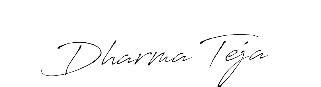 How to make Dharma Teja signature? Antro_Vectra is a professional autograph style. Create handwritten signature for Dharma Teja name. Dharma Teja signature style 6 images and pictures png
