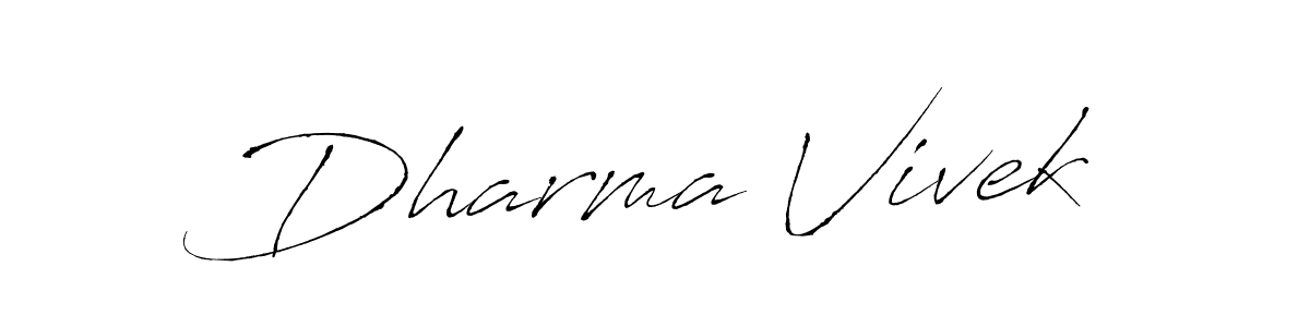 Similarly Antro_Vectra is the best handwritten signature design. Signature creator online .You can use it as an online autograph creator for name Dharma Vivek. Dharma Vivek signature style 6 images and pictures png