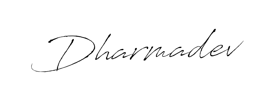 How to make Dharmadev name signature. Use Antro_Vectra style for creating short signs online. This is the latest handwritten sign. Dharmadev signature style 6 images and pictures png