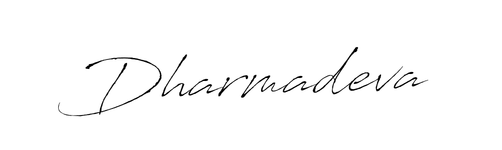 Antro_Vectra is a professional signature style that is perfect for those who want to add a touch of class to their signature. It is also a great choice for those who want to make their signature more unique. Get Dharmadeva name to fancy signature for free. Dharmadeva signature style 6 images and pictures png