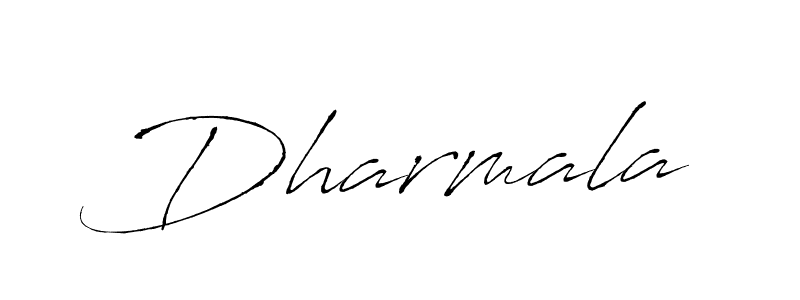 The best way (Antro_Vectra) to make a short signature is to pick only two or three words in your name. The name Dharmala include a total of six letters. For converting this name. Dharmala signature style 6 images and pictures png