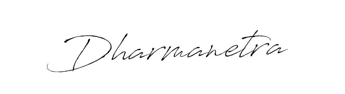 How to make Dharmanetra signature? Antro_Vectra is a professional autograph style. Create handwritten signature for Dharmanetra name. Dharmanetra signature style 6 images and pictures png