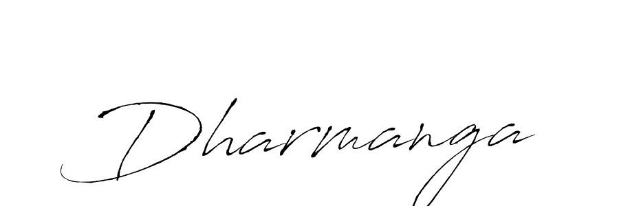 Make a beautiful signature design for name Dharmanga. With this signature (Antro_Vectra) style, you can create a handwritten signature for free. Dharmanga signature style 6 images and pictures png