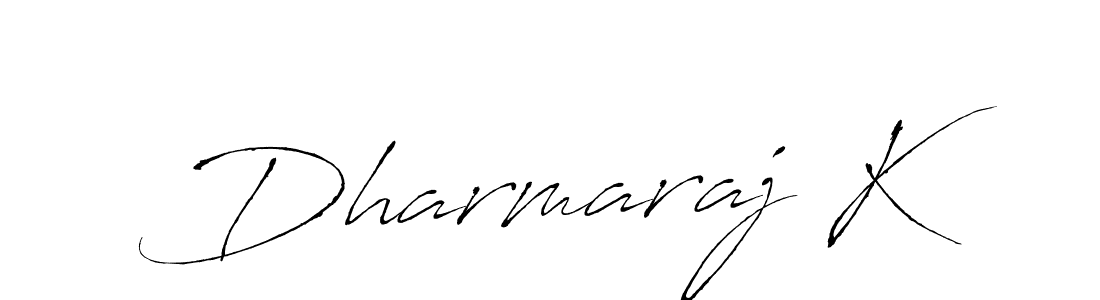 Design your own signature with our free online signature maker. With this signature software, you can create a handwritten (Antro_Vectra) signature for name Dharmaraj K. Dharmaraj K signature style 6 images and pictures png