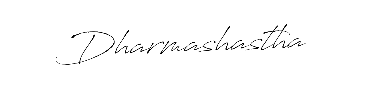 How to make Dharmashastha signature? Antro_Vectra is a professional autograph style. Create handwritten signature for Dharmashastha name. Dharmashastha signature style 6 images and pictures png