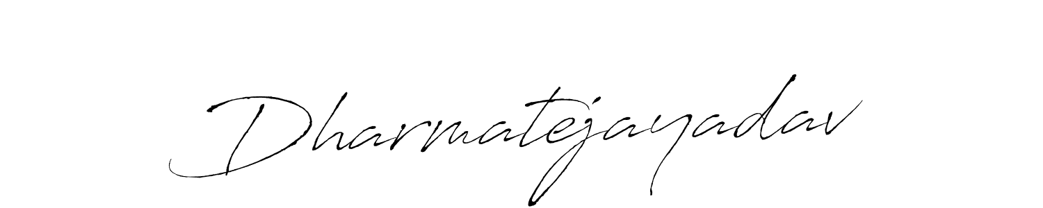 How to make Dharmatejayadav signature? Antro_Vectra is a professional autograph style. Create handwritten signature for Dharmatejayadav name. Dharmatejayadav signature style 6 images and pictures png