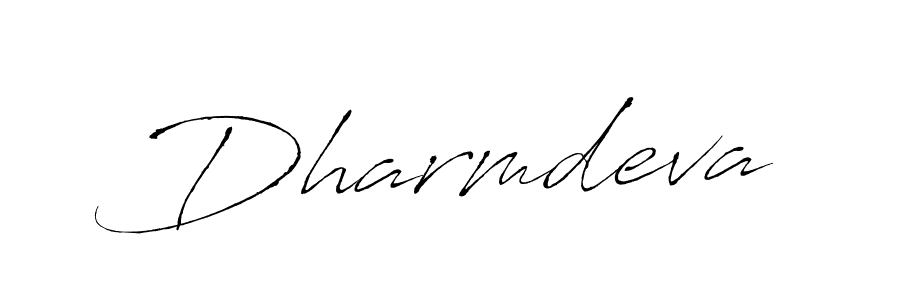 Design your own signature with our free online signature maker. With this signature software, you can create a handwritten (Antro_Vectra) signature for name Dharmdeva. Dharmdeva signature style 6 images and pictures png