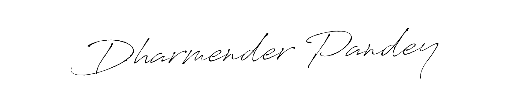 Also You can easily find your signature by using the search form. We will create Dharmender Pandey name handwritten signature images for you free of cost using Antro_Vectra sign style. Dharmender Pandey signature style 6 images and pictures png