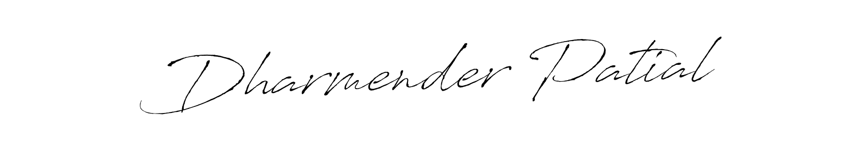 Similarly Antro_Vectra is the best handwritten signature design. Signature creator online .You can use it as an online autograph creator for name Dharmender Patial. Dharmender Patial signature style 6 images and pictures png