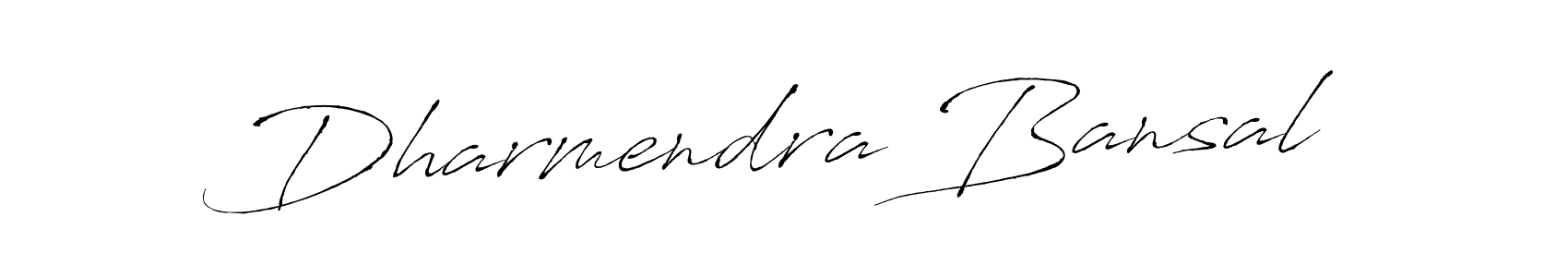 Use a signature maker to create a handwritten signature online. With this signature software, you can design (Antro_Vectra) your own signature for name Dharmendra Bansal. Dharmendra Bansal signature style 6 images and pictures png