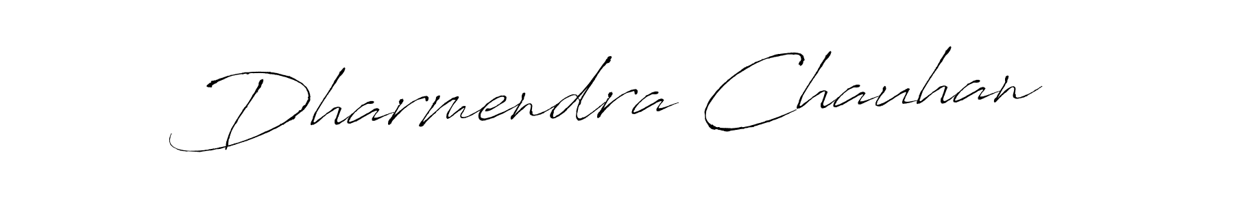 Make a beautiful signature design for name Dharmendra Chauhan. With this signature (Antro_Vectra) style, you can create a handwritten signature for free. Dharmendra Chauhan signature style 6 images and pictures png