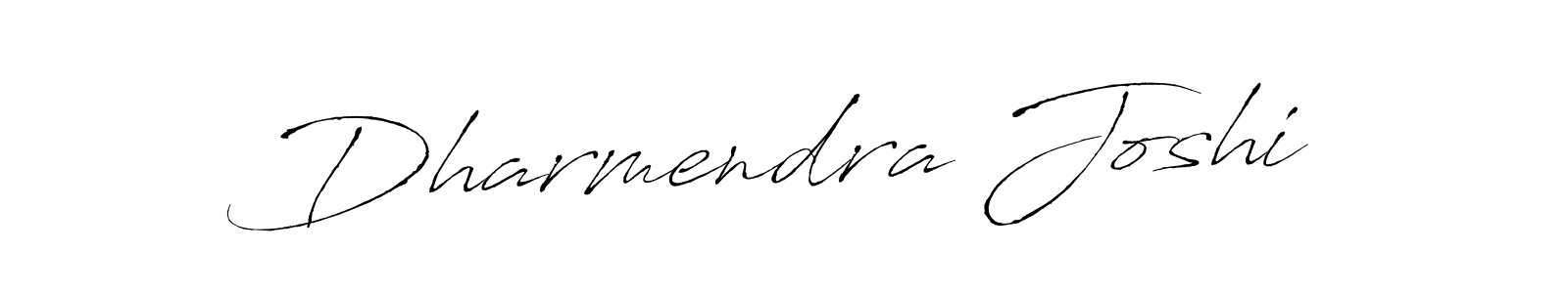 Create a beautiful signature design for name Dharmendra Joshi. With this signature (Antro_Vectra) fonts, you can make a handwritten signature for free. Dharmendra Joshi signature style 6 images and pictures png