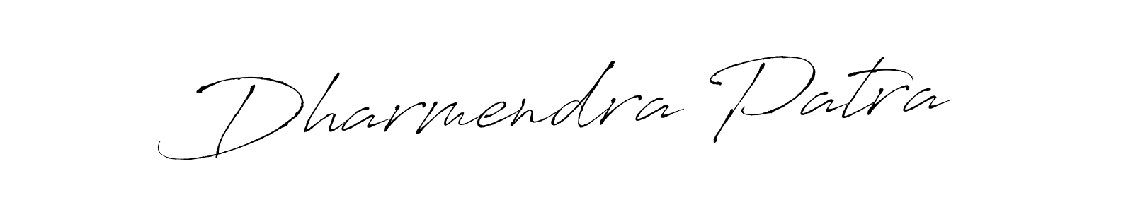 Make a beautiful signature design for name Dharmendra Patra. With this signature (Antro_Vectra) style, you can create a handwritten signature for free. Dharmendra Patra signature style 6 images and pictures png