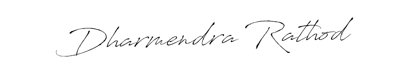 How to make Dharmendra Rathod name signature. Use Antro_Vectra style for creating short signs online. This is the latest handwritten sign. Dharmendra Rathod signature style 6 images and pictures png