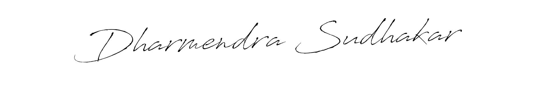 Create a beautiful signature design for name Dharmendra Sudhakar. With this signature (Antro_Vectra) fonts, you can make a handwritten signature for free. Dharmendra Sudhakar signature style 6 images and pictures png