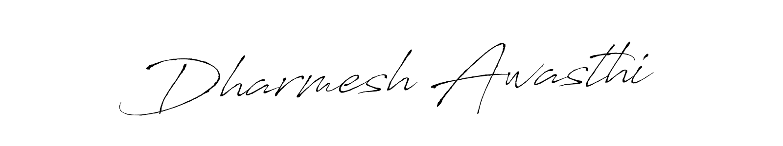 Make a beautiful signature design for name Dharmesh Awasthi. Use this online signature maker to create a handwritten signature for free. Dharmesh Awasthi signature style 6 images and pictures png