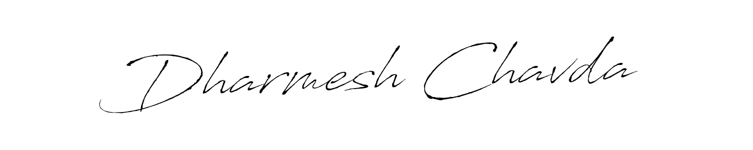 Make a short Dharmesh Chavda signature style. Manage your documents anywhere anytime using Antro_Vectra. Create and add eSignatures, submit forms, share and send files easily. Dharmesh Chavda signature style 6 images and pictures png