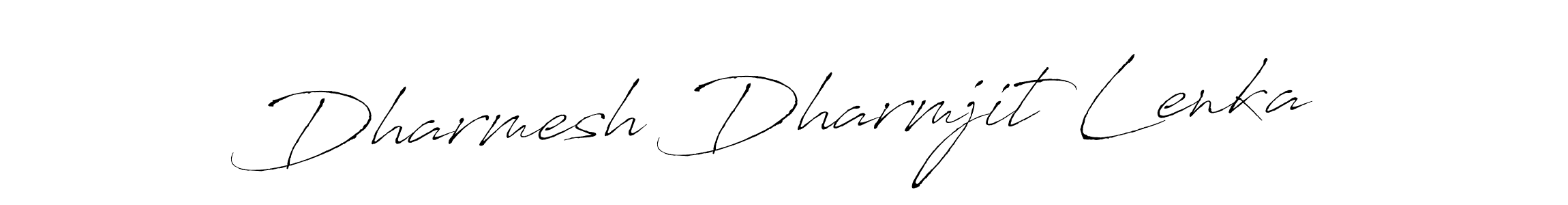 Make a beautiful signature design for name Dharmesh Dharmjit Lenka. Use this online signature maker to create a handwritten signature for free. Dharmesh Dharmjit Lenka signature style 6 images and pictures png