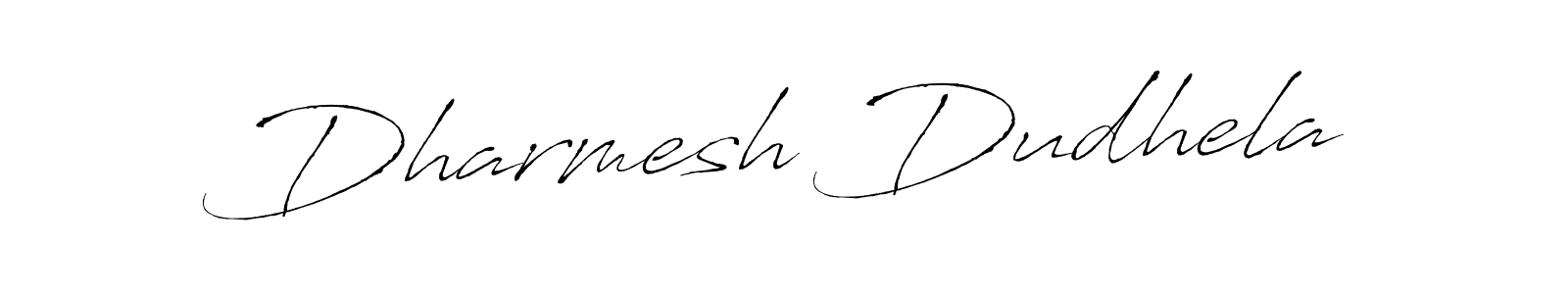 This is the best signature style for the Dharmesh Dudhela name. Also you like these signature font (Antro_Vectra). Mix name signature. Dharmesh Dudhela signature style 6 images and pictures png