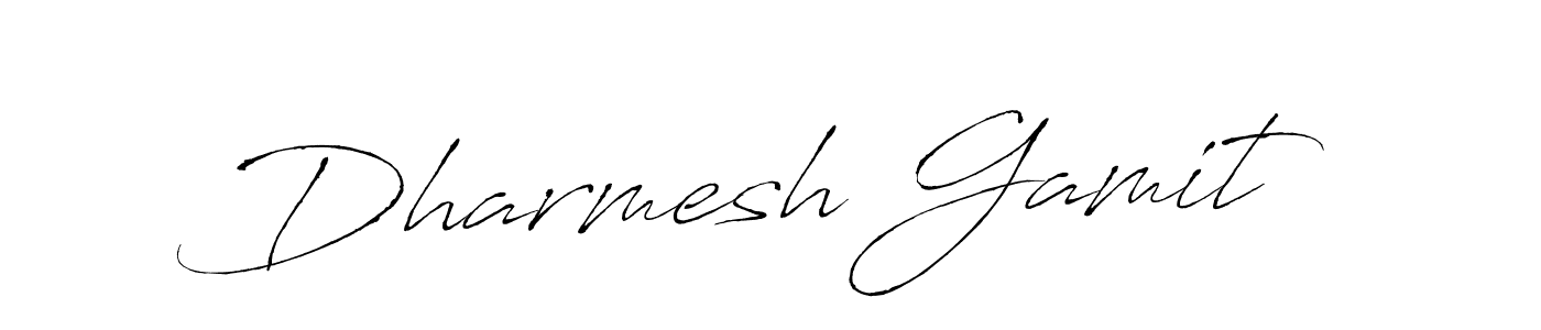 Make a beautiful signature design for name Dharmesh Gamit. Use this online signature maker to create a handwritten signature for free. Dharmesh Gamit signature style 6 images and pictures png