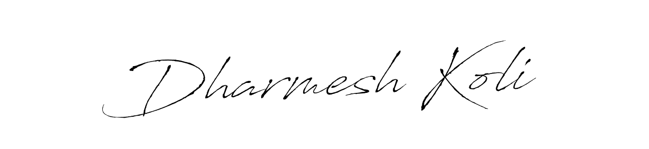 Best and Professional Signature Style for Dharmesh Koli. Antro_Vectra Best Signature Style Collection. Dharmesh Koli signature style 6 images and pictures png